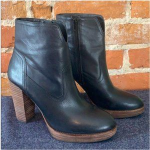 Lucky Brand Queys Platform Bootie Boots